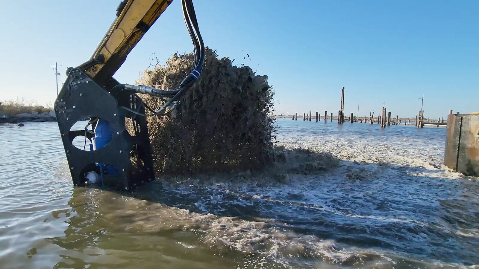 Aquatic Dredging Operation