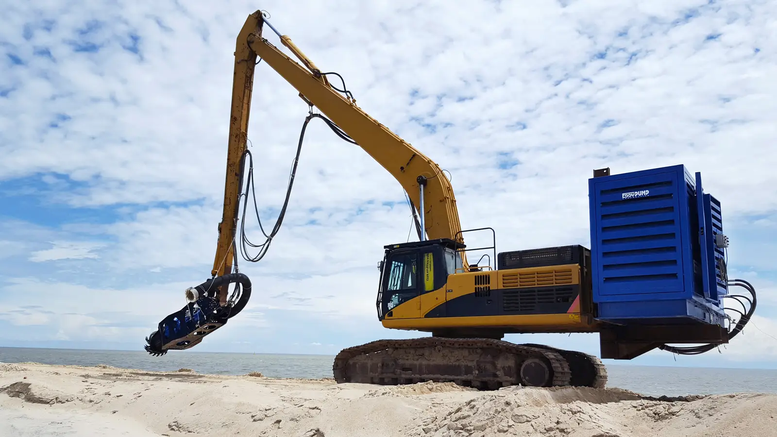 Hydraulic Excavator Pump 2